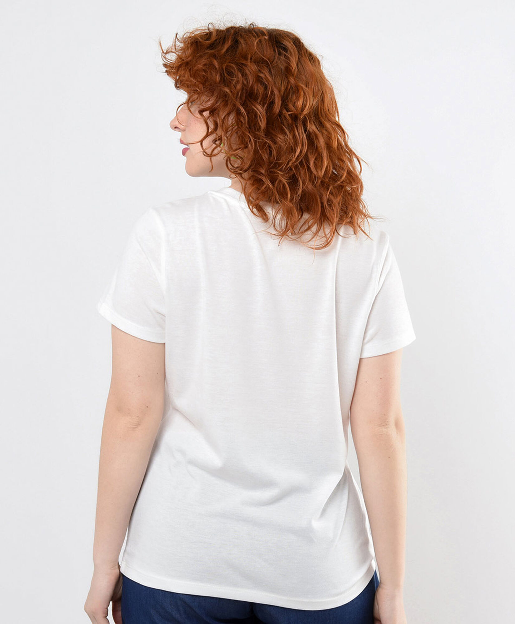Polera mujer estampado limones Polera mujer estampado limones