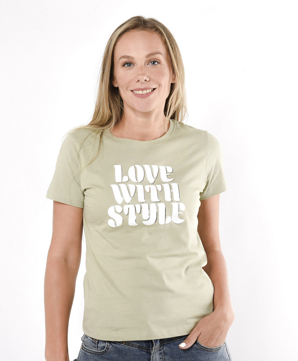 Polera mujer love with style