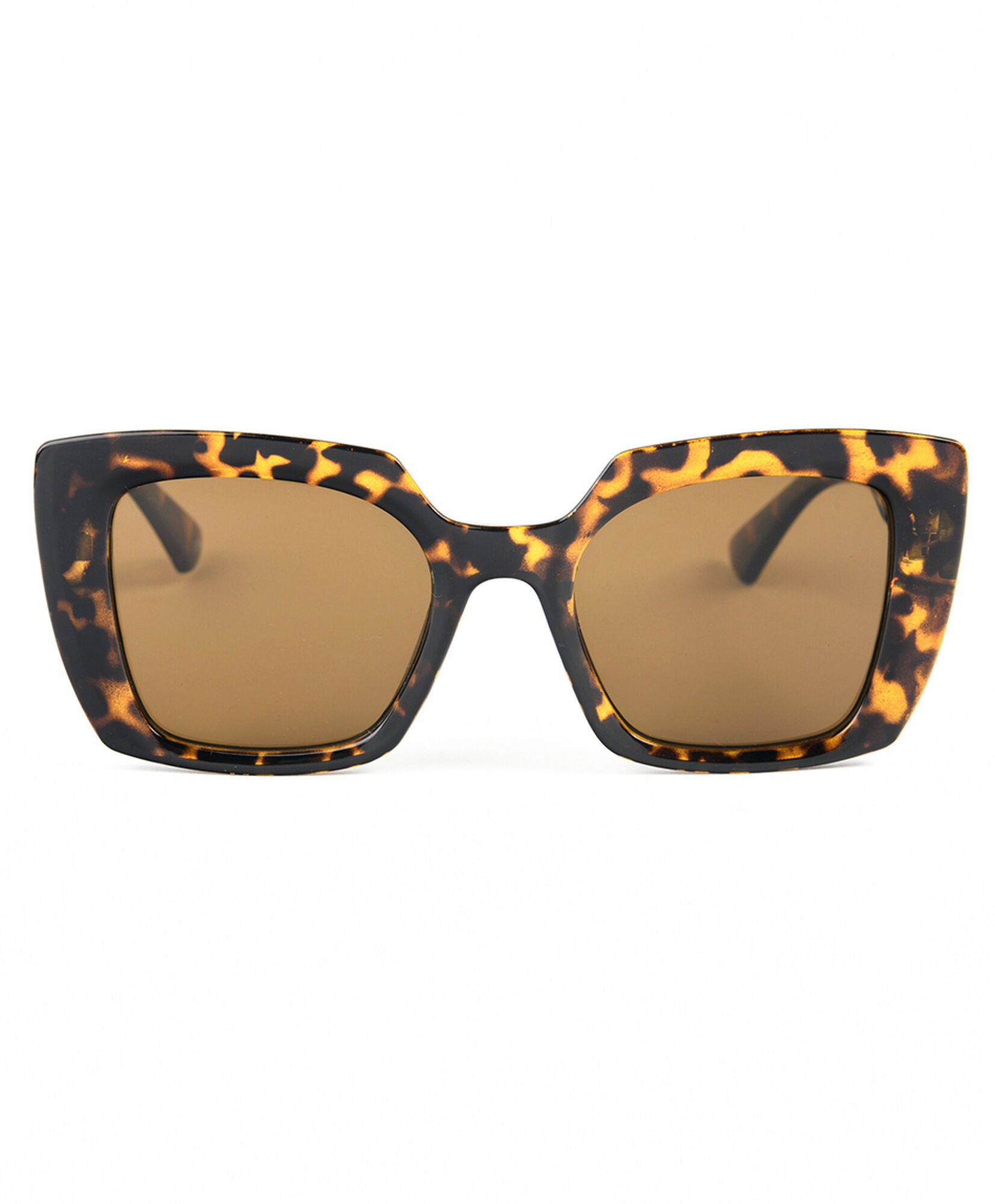 Lentes mujer cuadrado print café Lentes mujer cuadrado print café