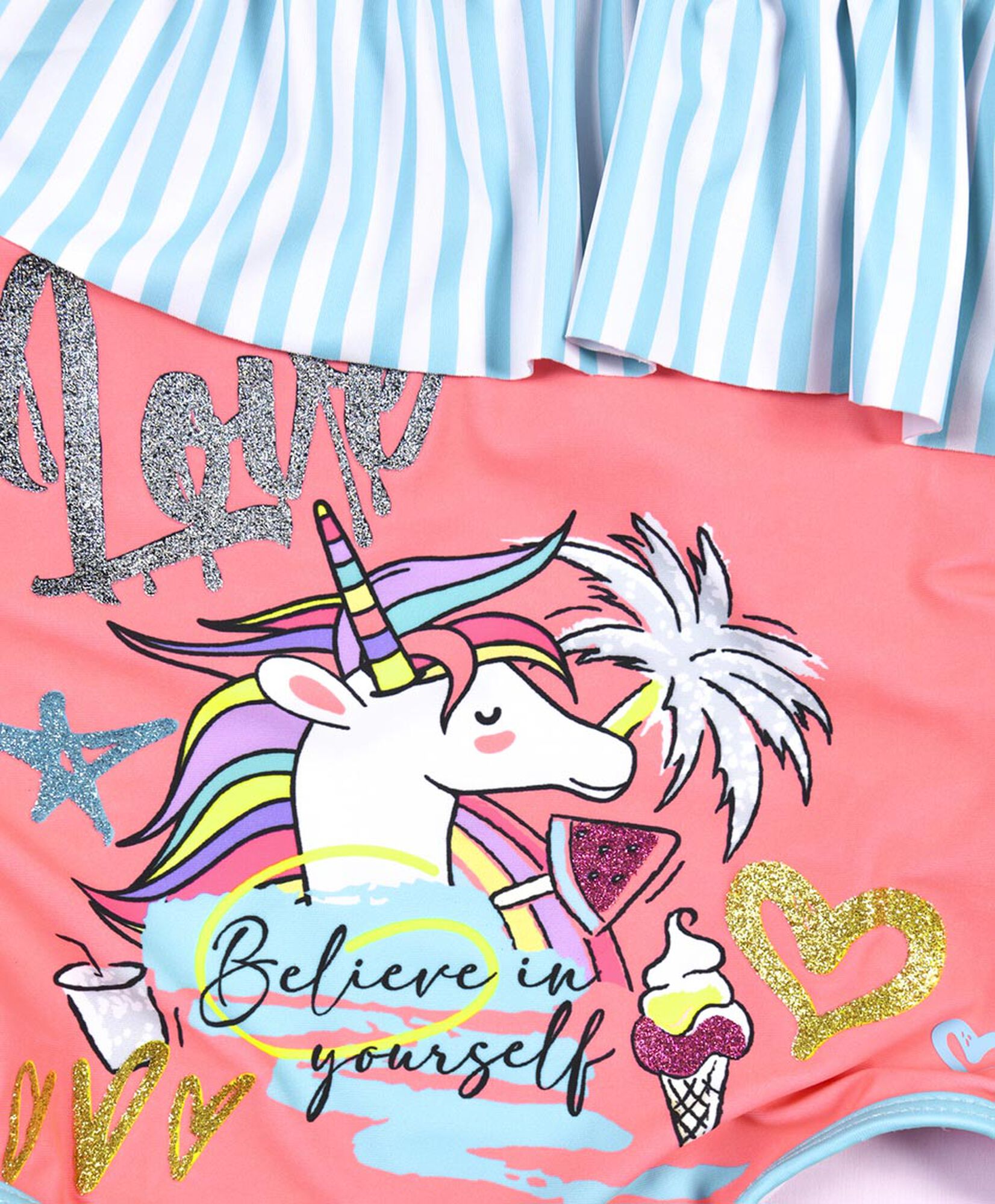 Traje de baño niña unicornio Traje de baño niña unicornio