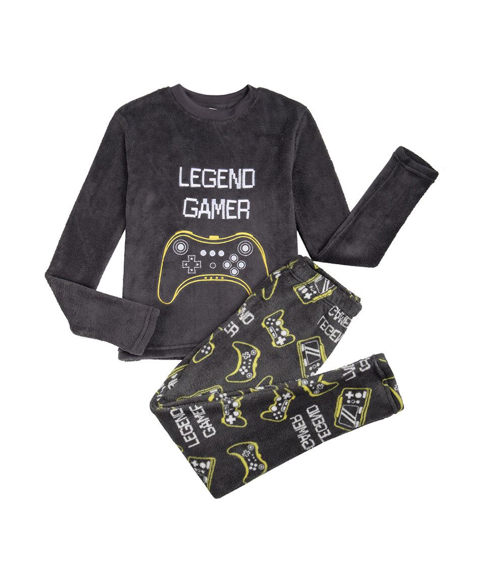Pijama ni&ntilde;o estampado legend gamer