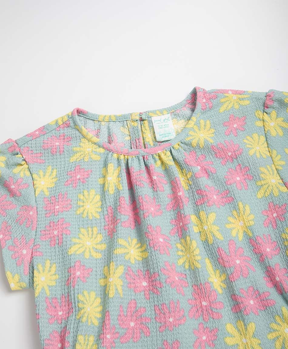 Vestido ni&ntilde;a florcitas
