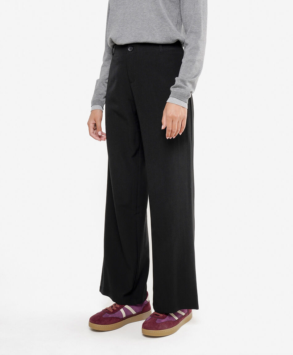 Pantal&oacute;n mujer black