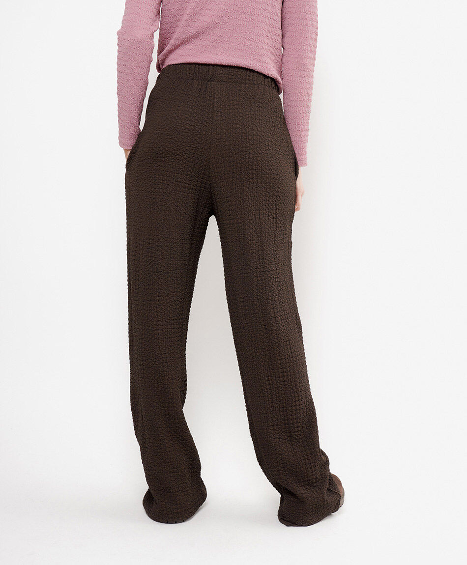 Pantal&oacute;n mujer tejido vertical