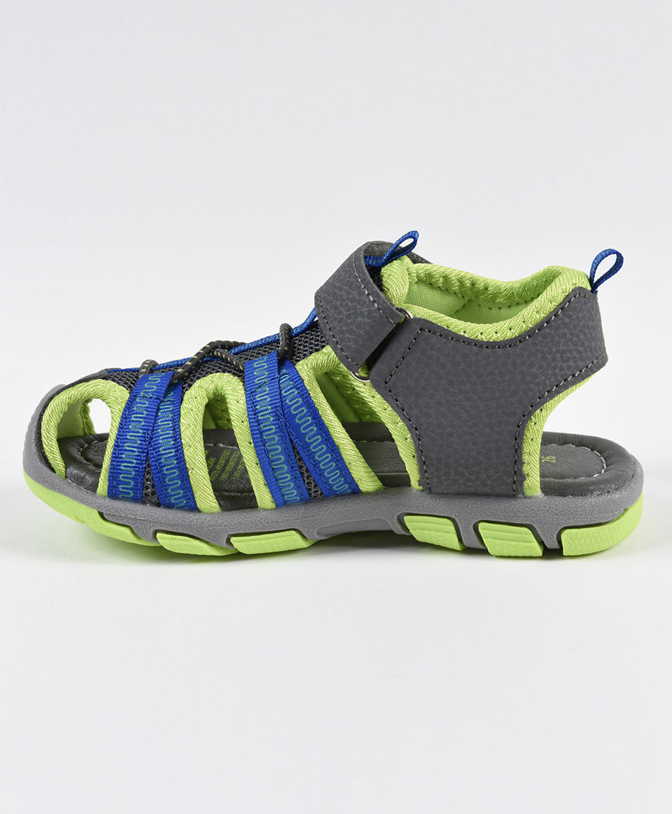 Sandalia infantil outdoor tricolor