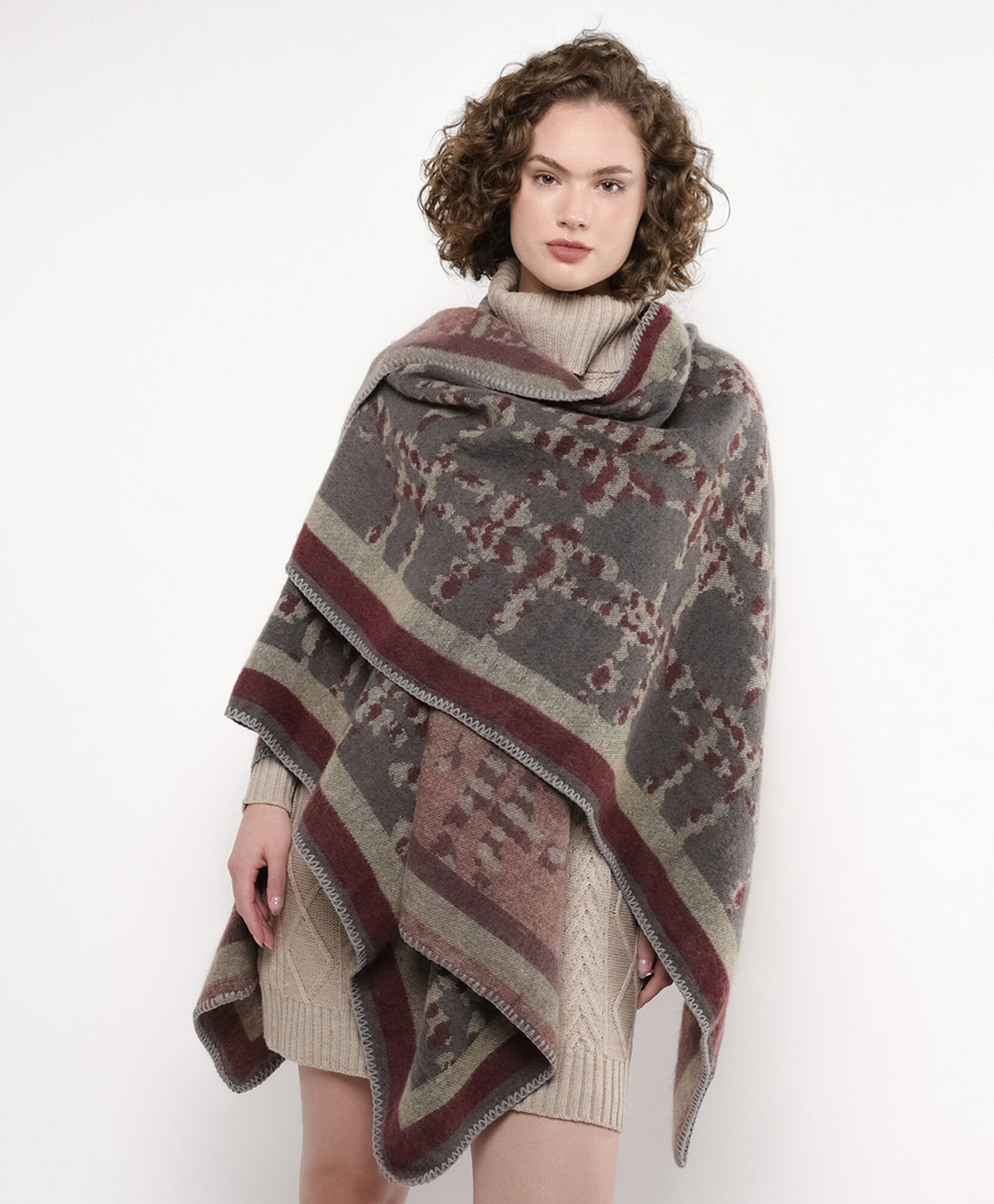 Poncho mujer diseño Poncho mujer diseño