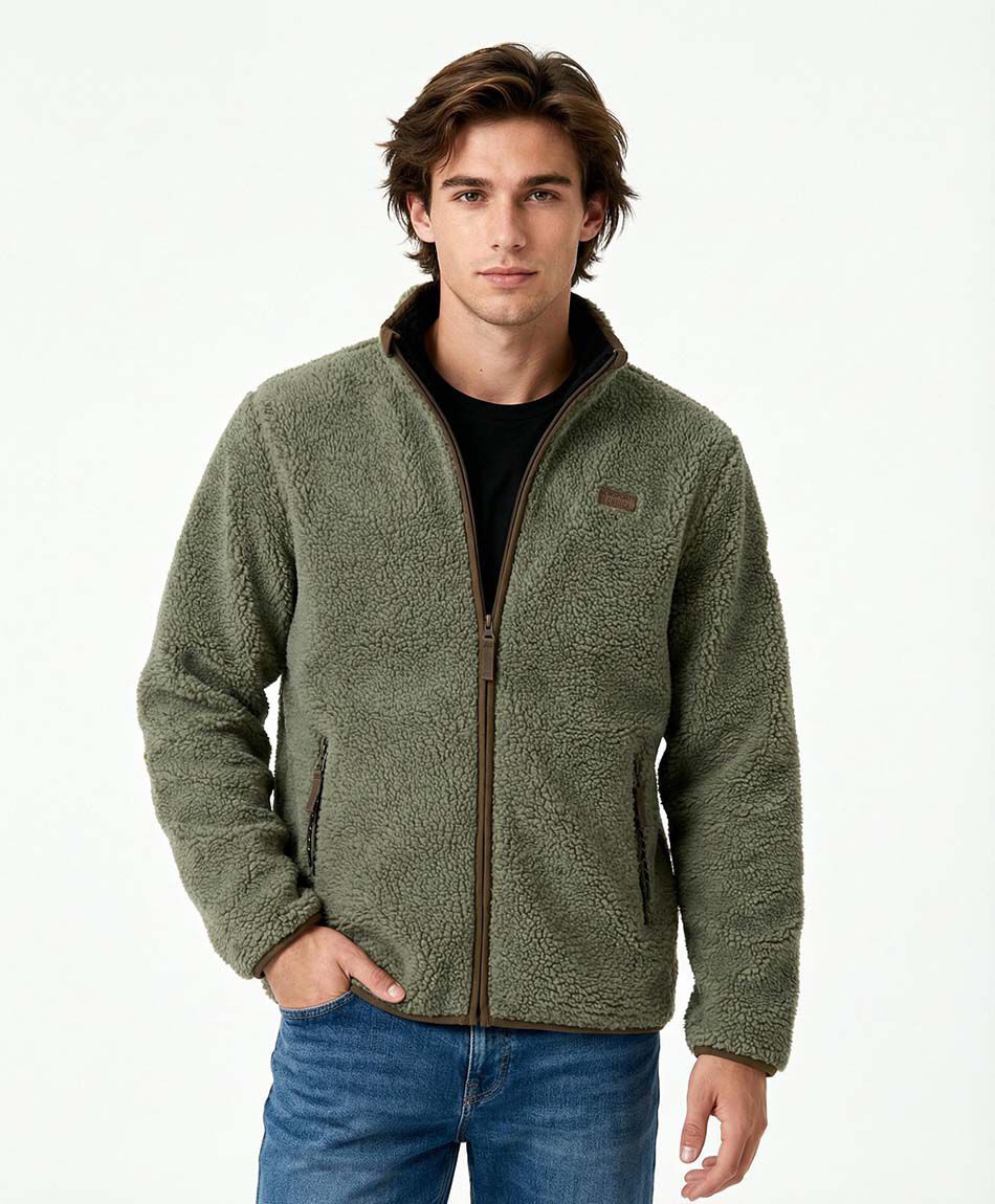 Chaqueta deportiva hombre chiporro contraste