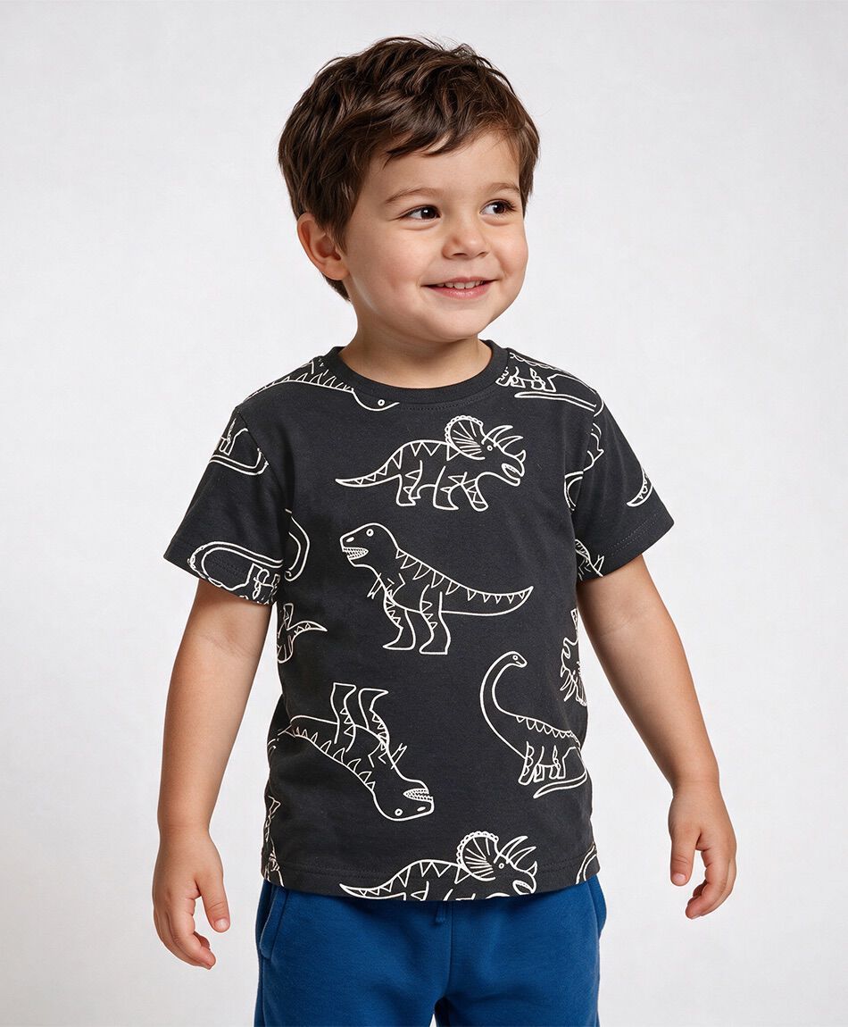 Polera beb&eacute; dinosaurios