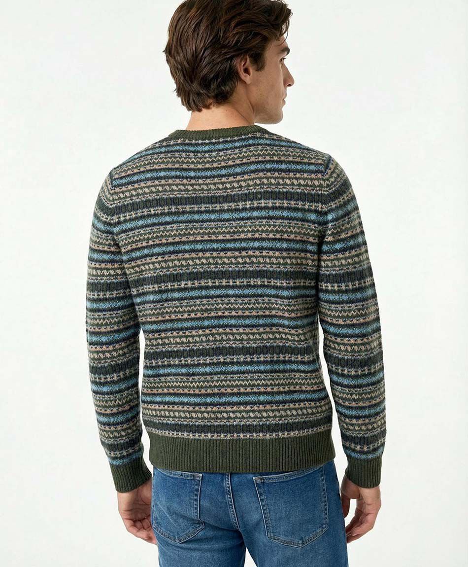 Sweater hombre mix dise&ntilde;o