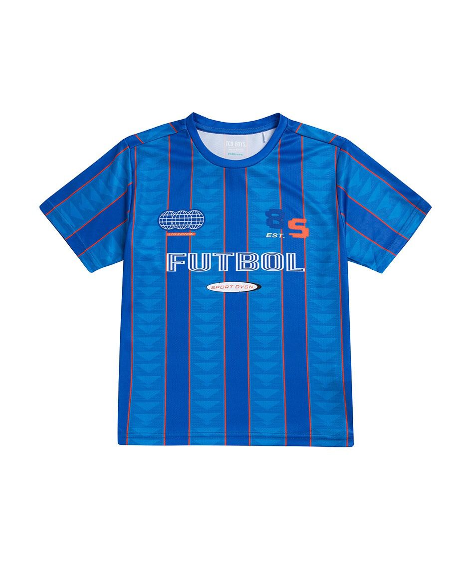 Polera ni&ntilde;o f&uacute;tbol