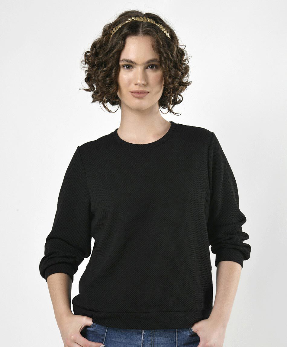 Polerón mujer jacquard