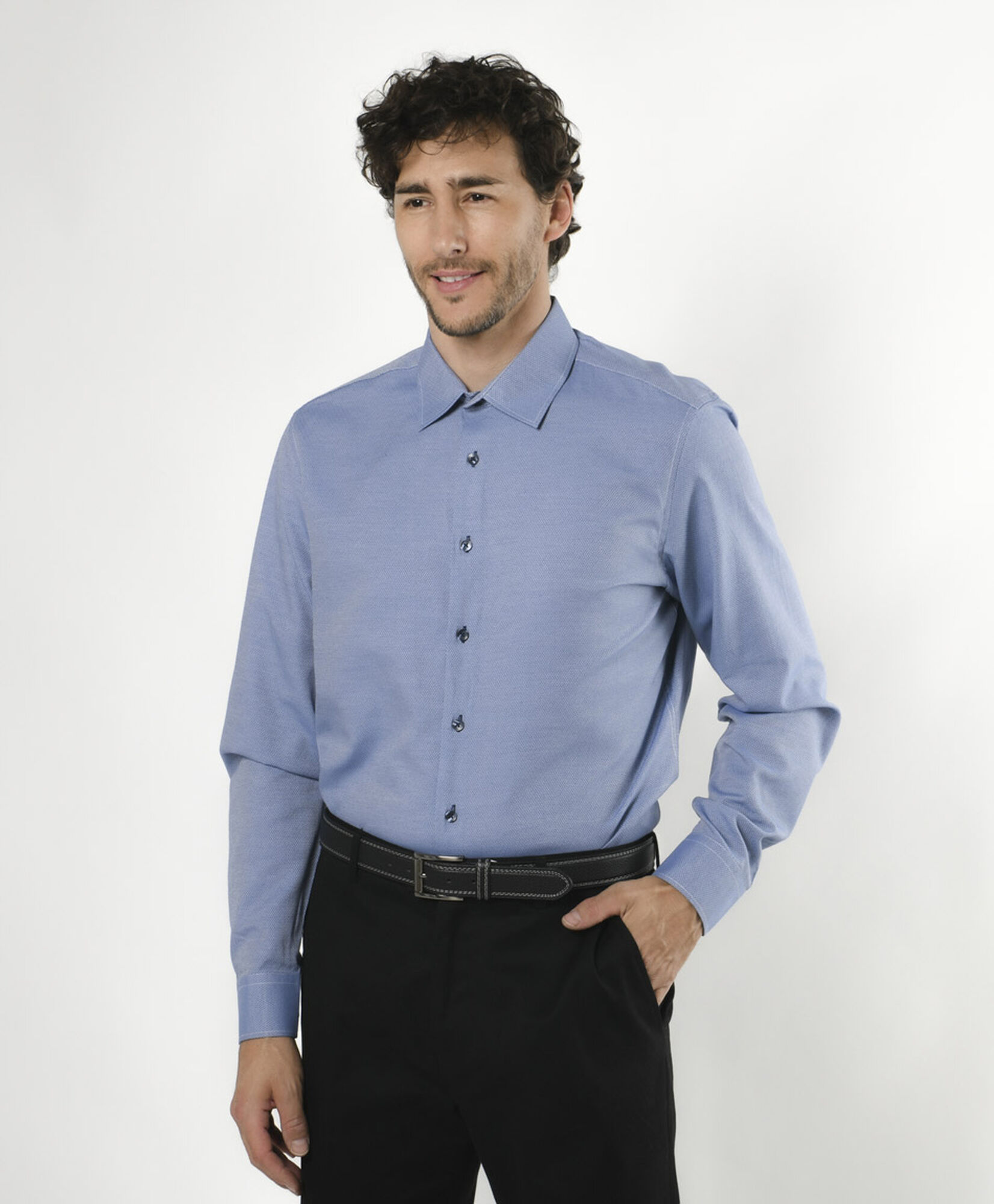 Camisa hombre azul Camisa hombre azul