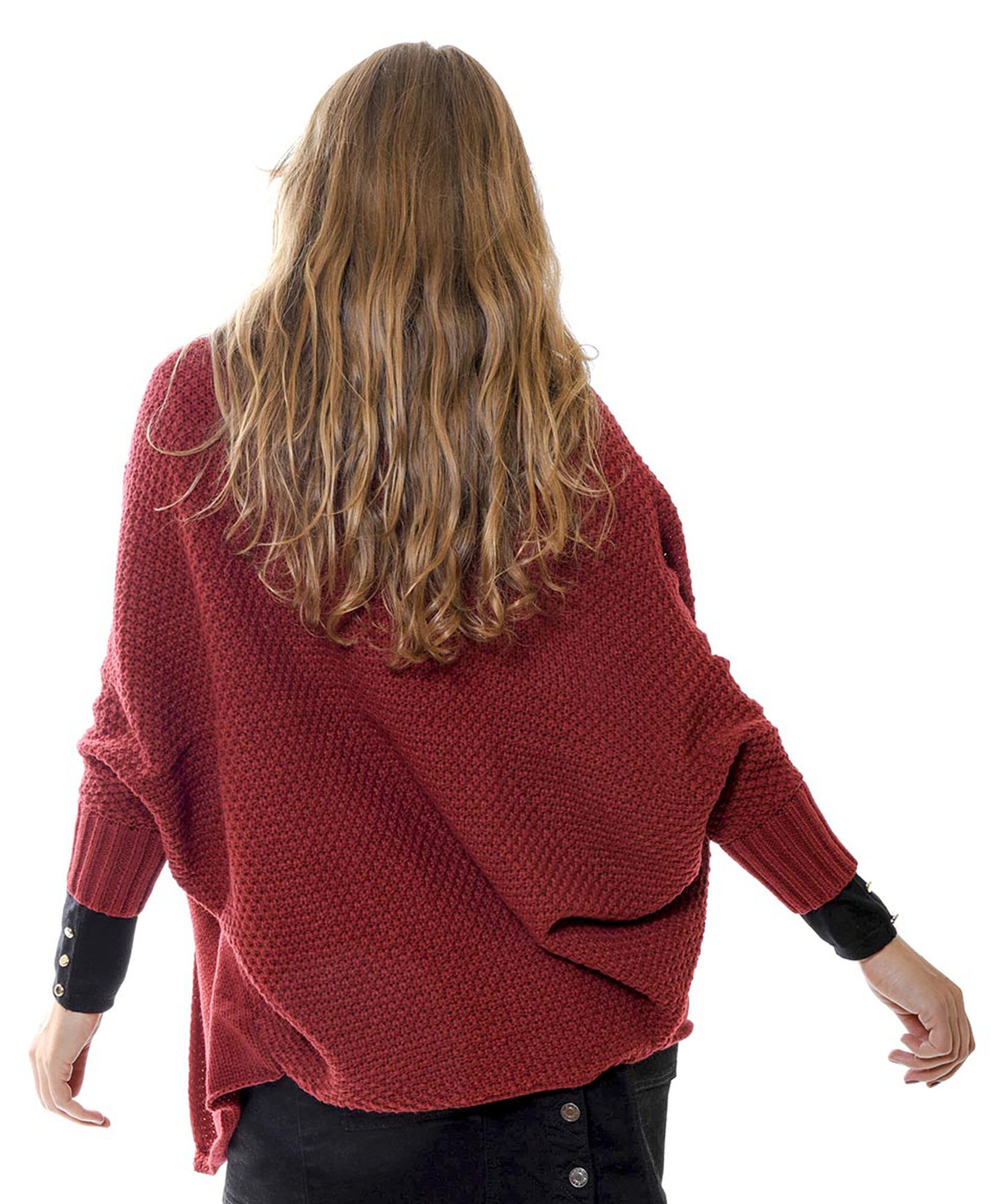 Poncho textura tejido Poncho textura tejido