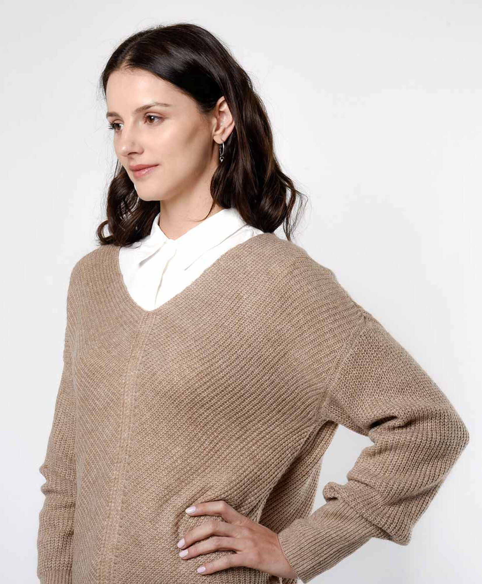 Sweater mujer acanalado Sweater mujer acanalado