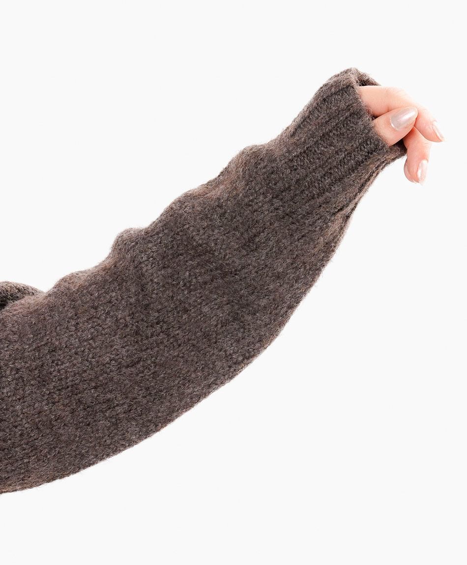 Sweater mujer jacquard flower