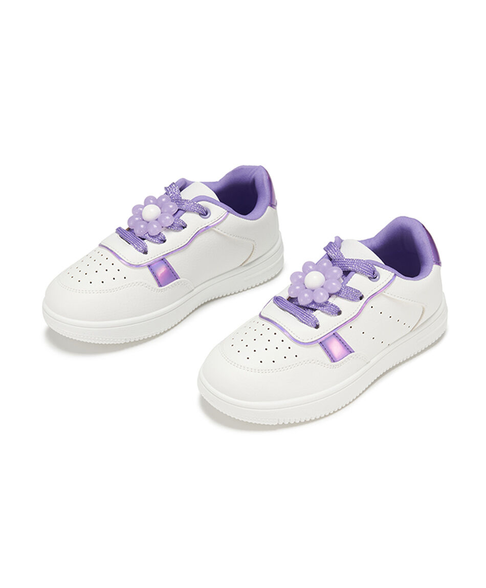 Zapatilla infantil (26 a 31) charm flor