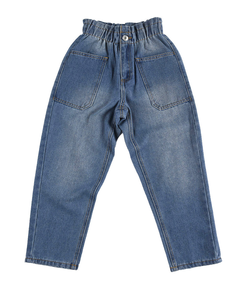 Jeans ni&ntilde;a bombacho