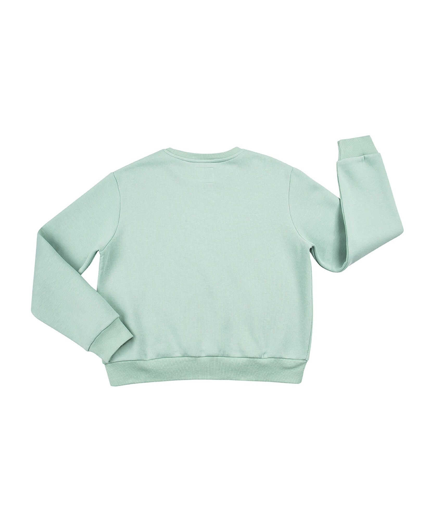 Polerón niña liso verde Polerón niña liso verde