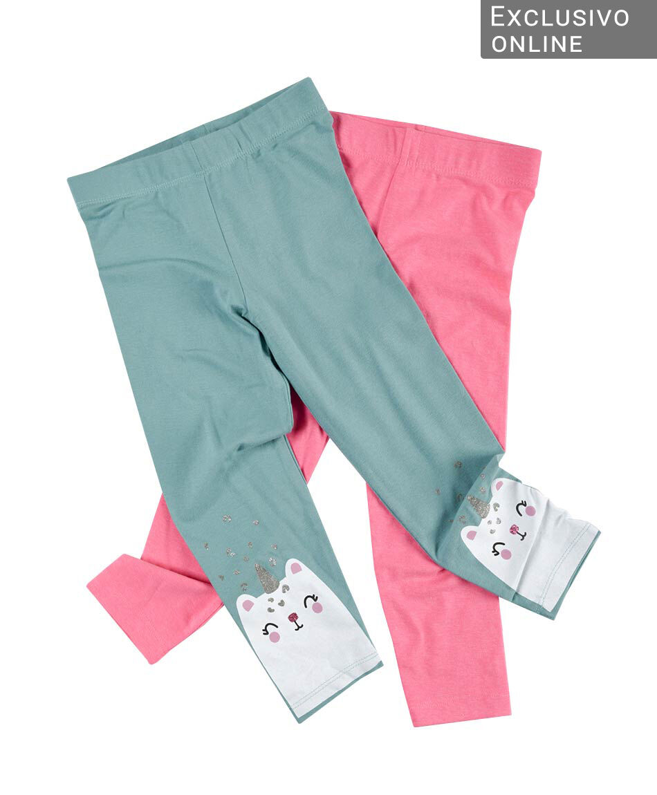 Pack 2 leggins bebé