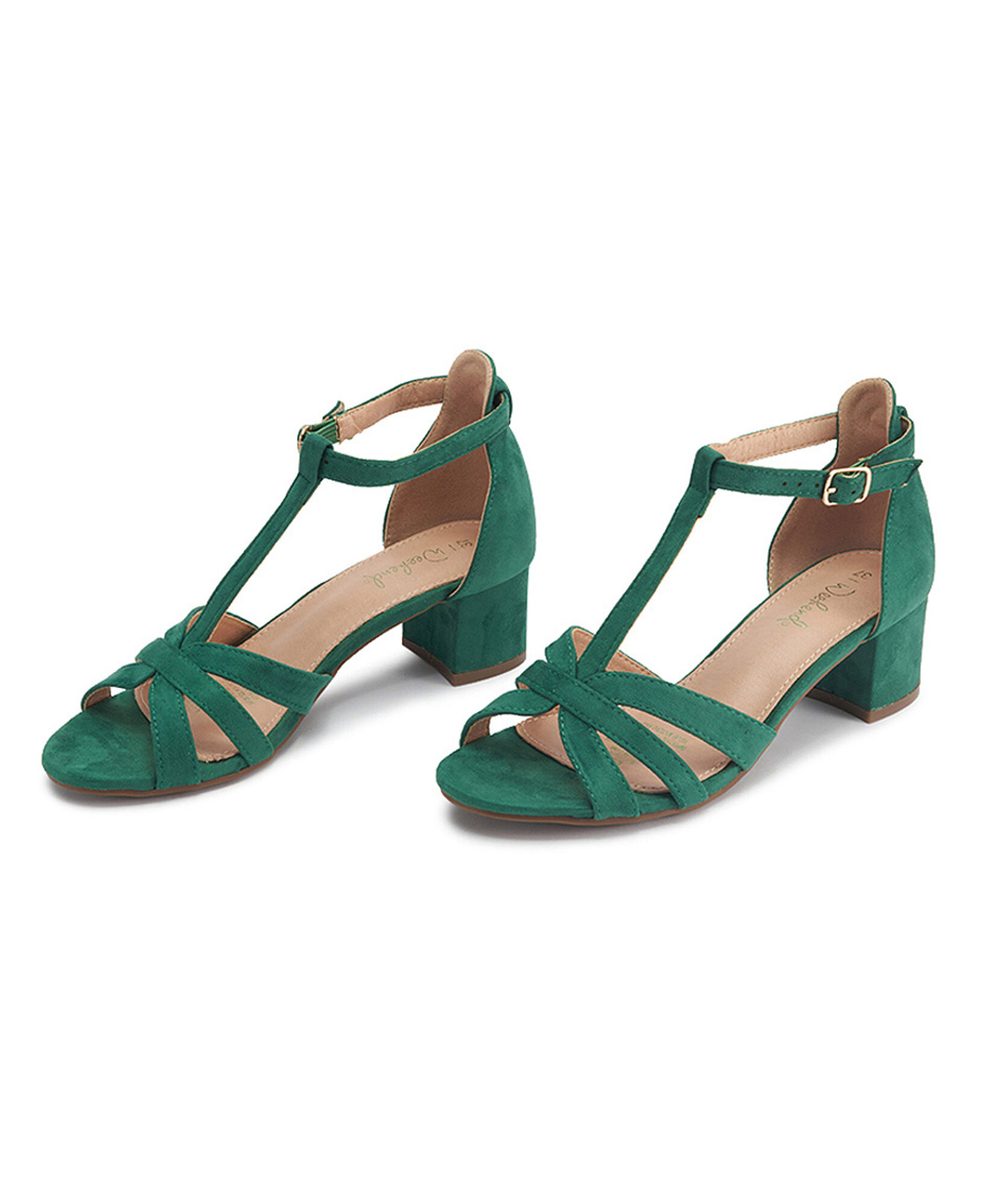 Sandalia mujer tiritas verde Sandalia mujer tiritas verde