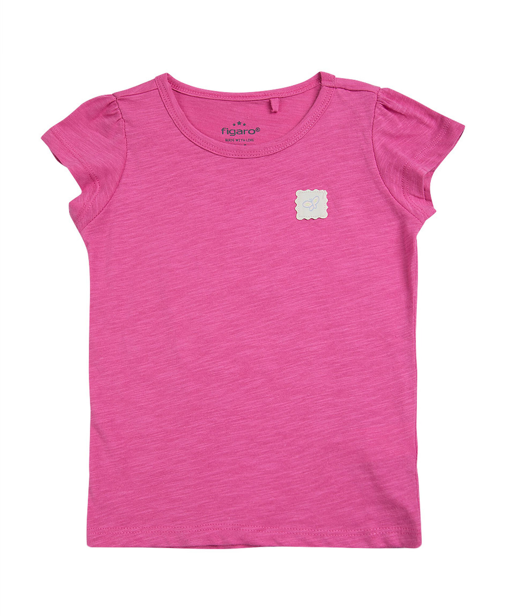 Polera bebé básica fucsia Polera bebé básica fucsia
