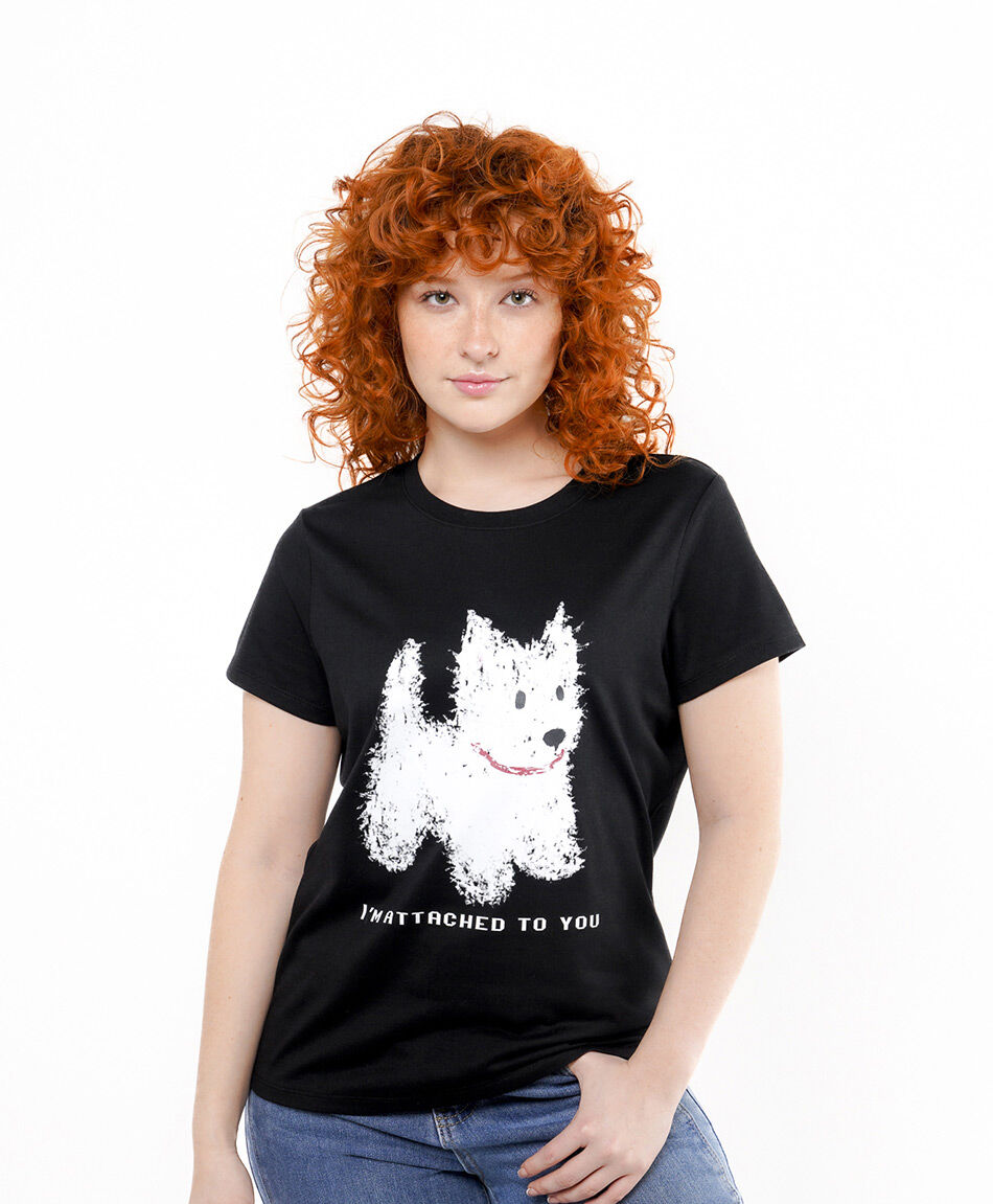 Polera mujer westy dog
