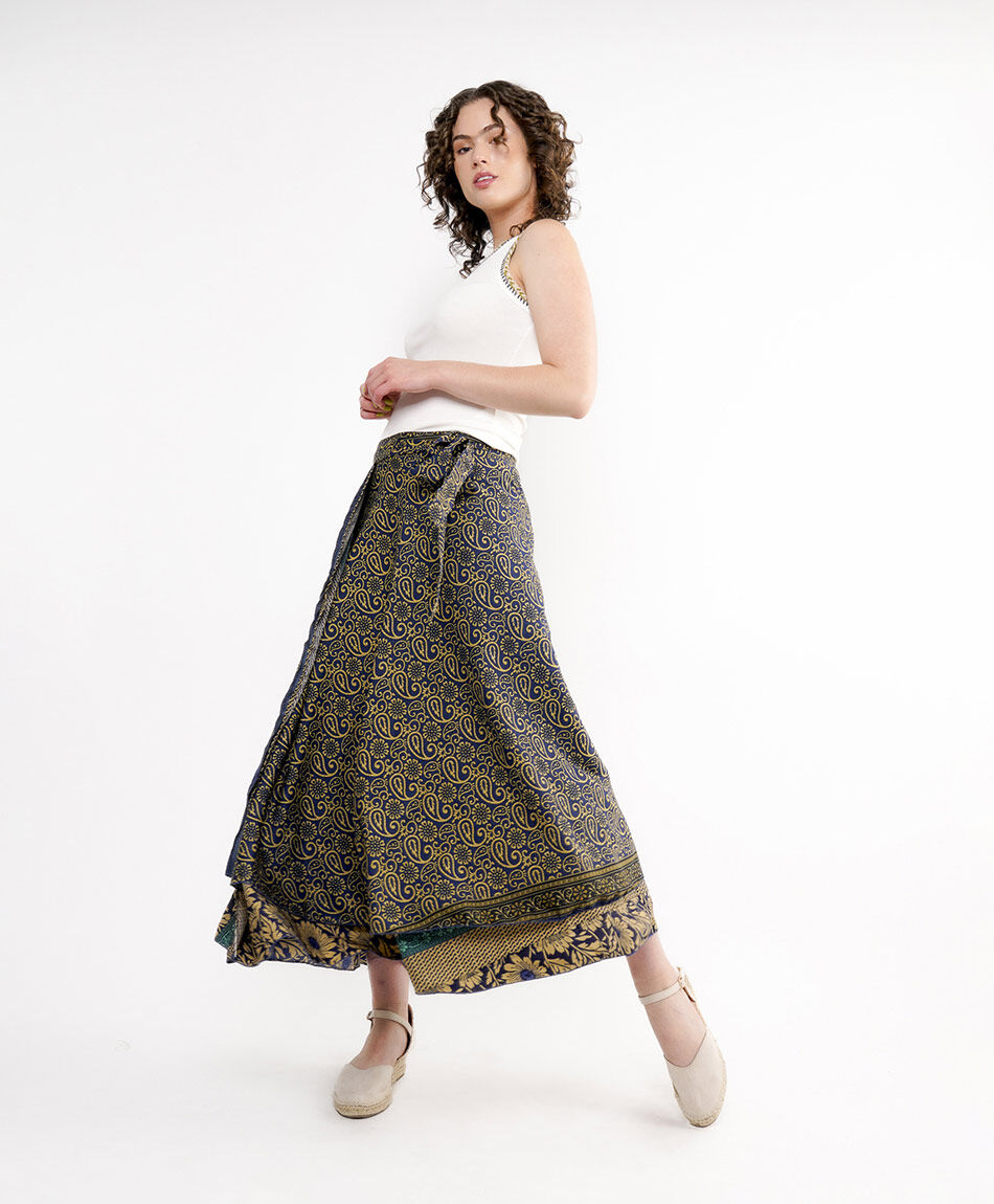 Falda mujer pareo maxi