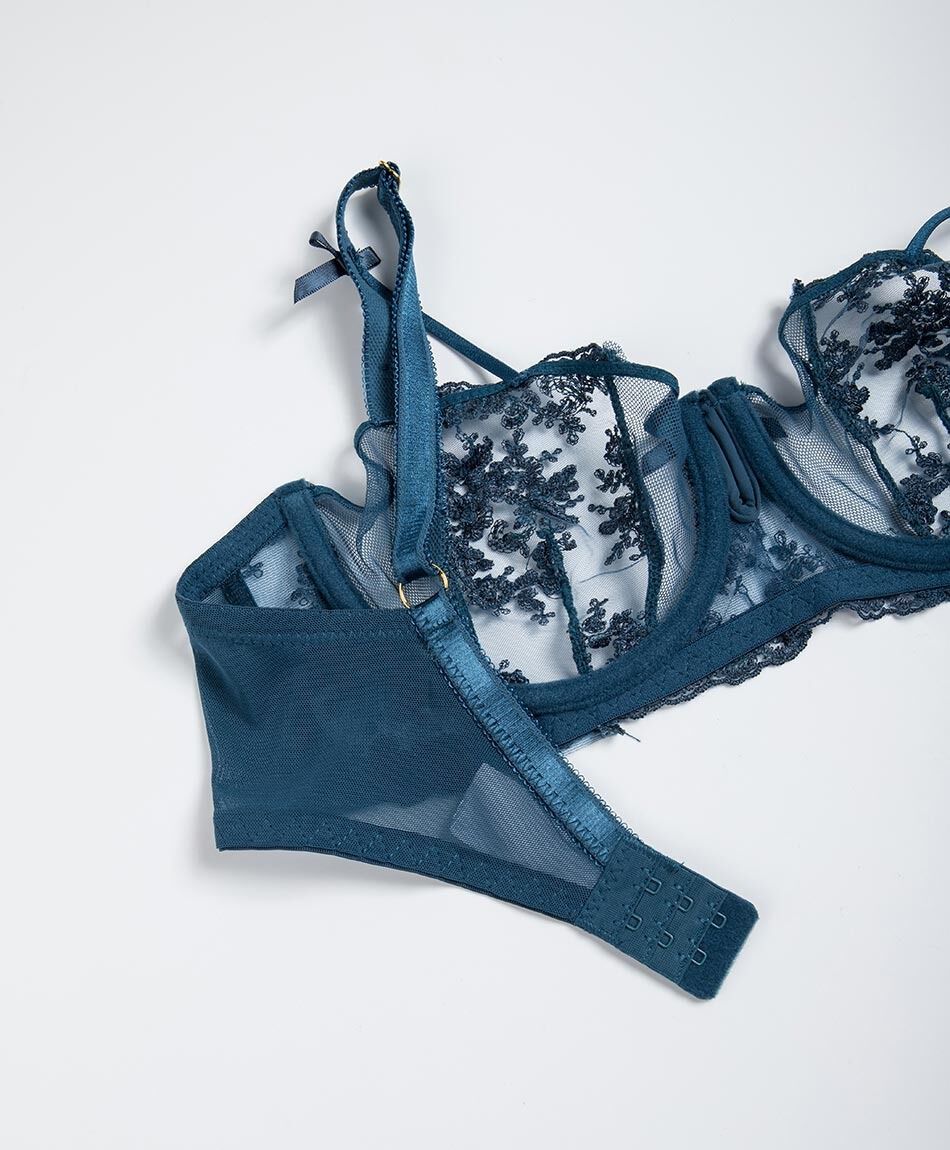 Sost&eacute;n mujer mesh encajes