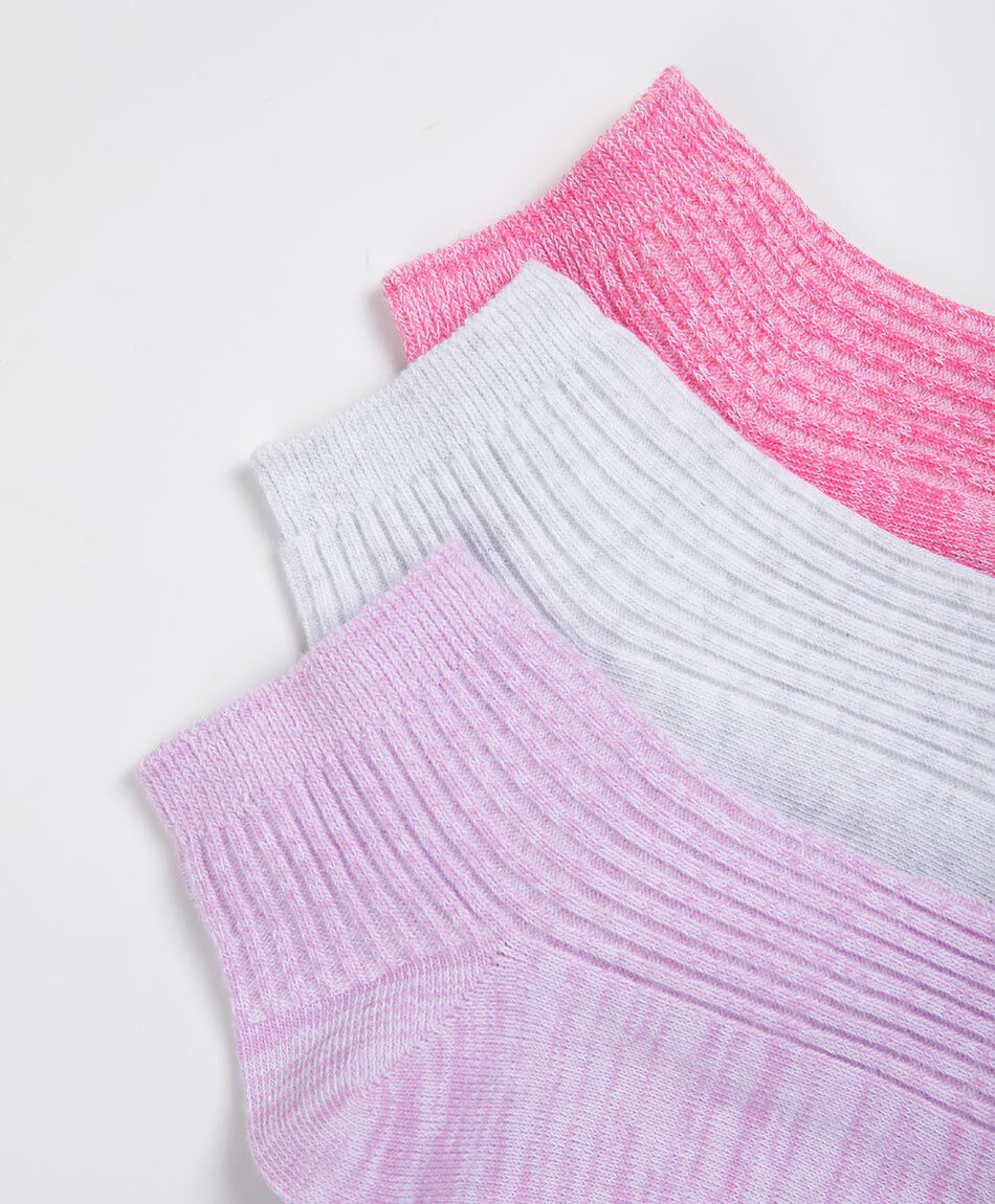 Pack 3 calcetines mujer sport