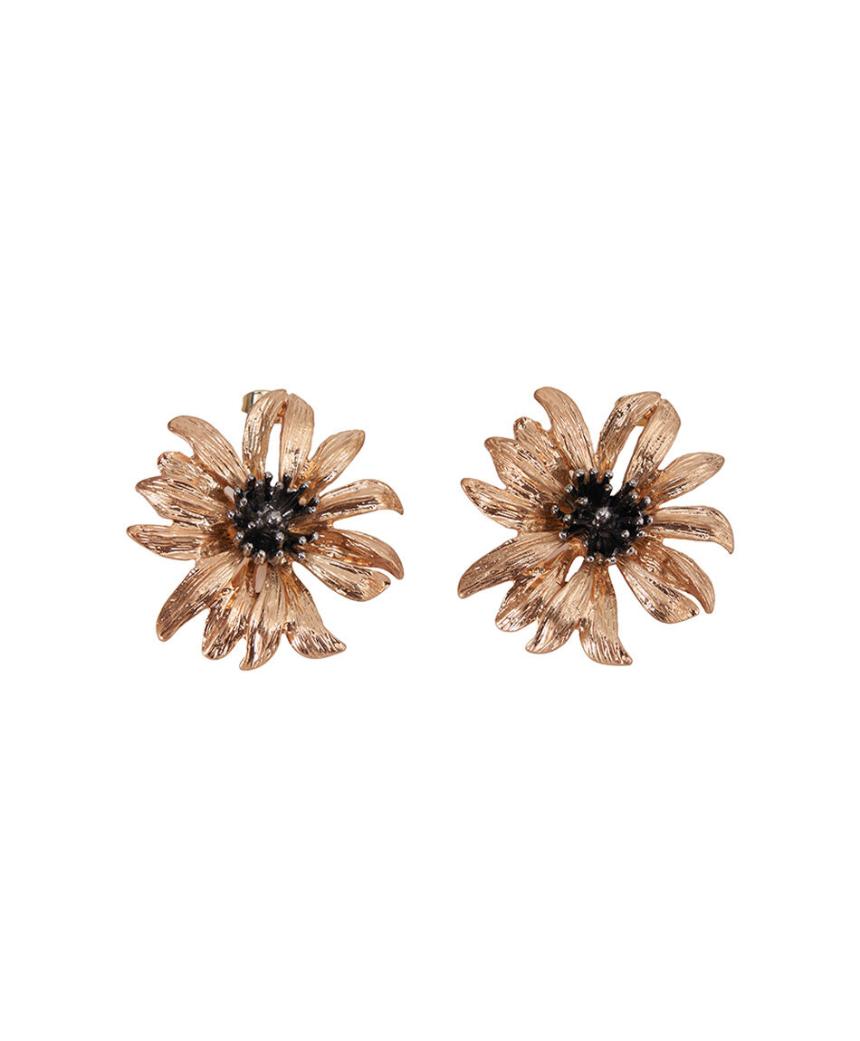Aros mujer flor