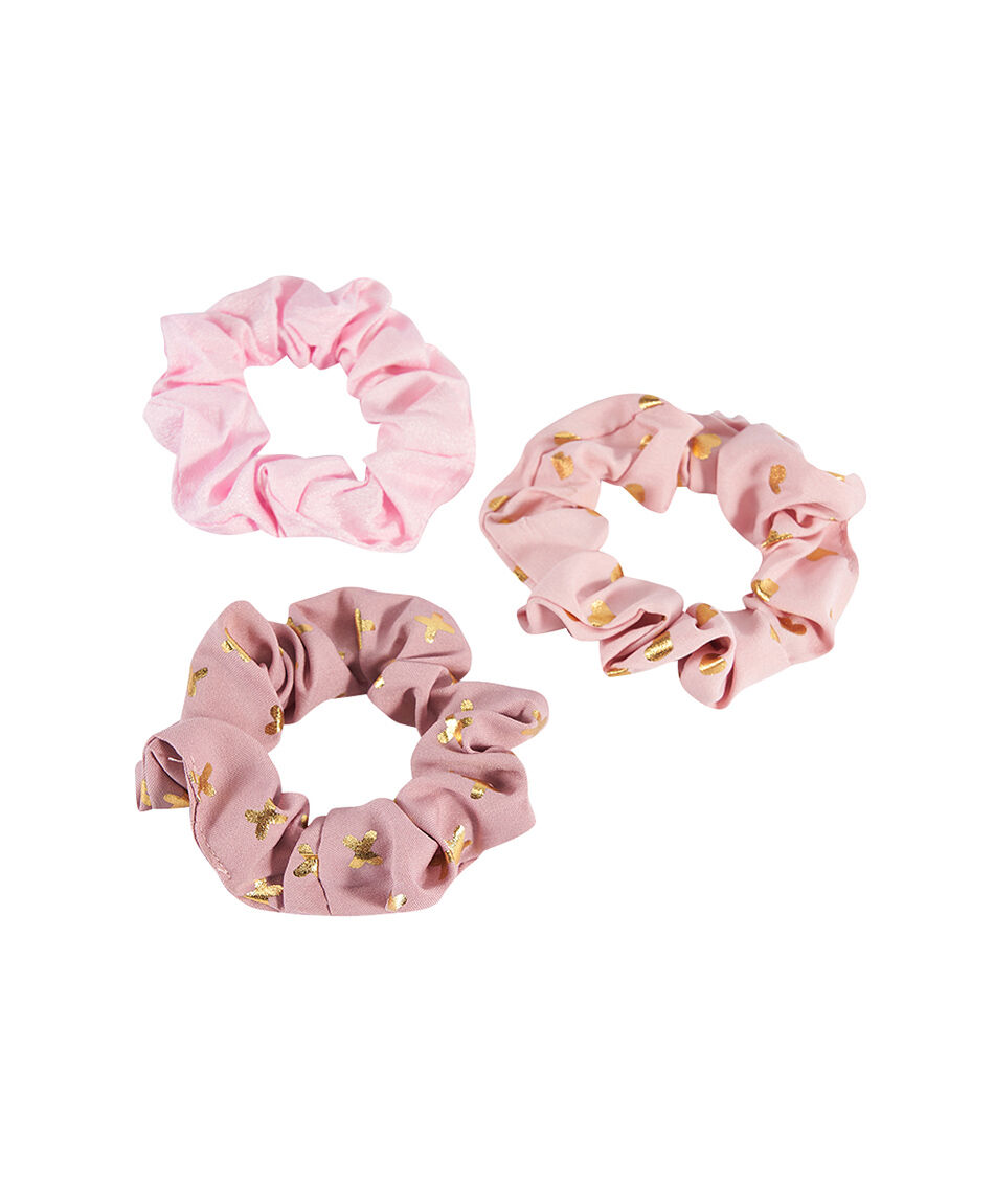 Set scrunchies infantil foil