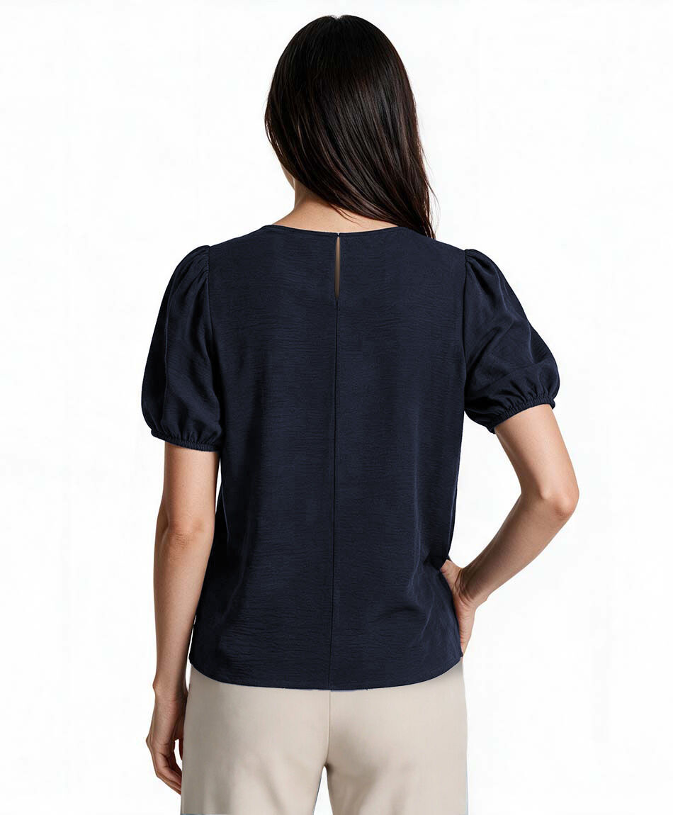 Blusa mujer manga globo