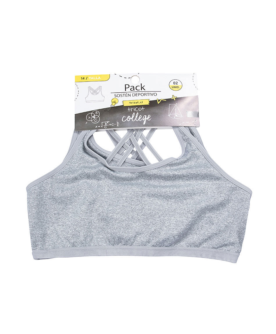 Pack 2 sost&eacute;n escolar deportivo cruzado