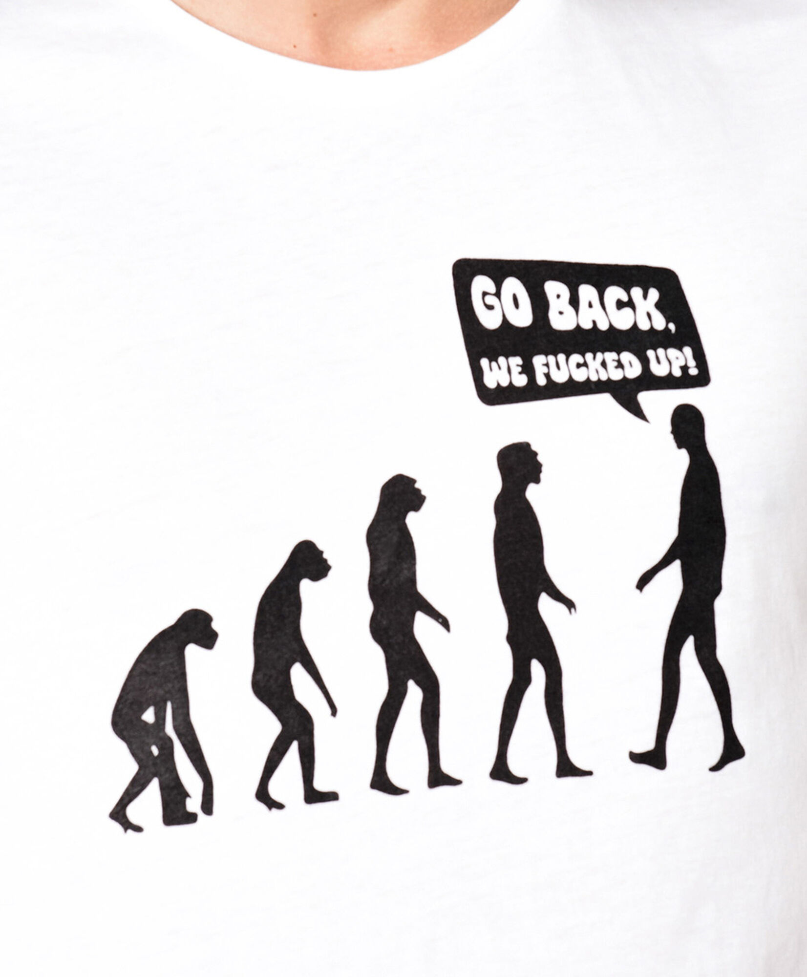 Polera hombre evolución Polera hombre evolución