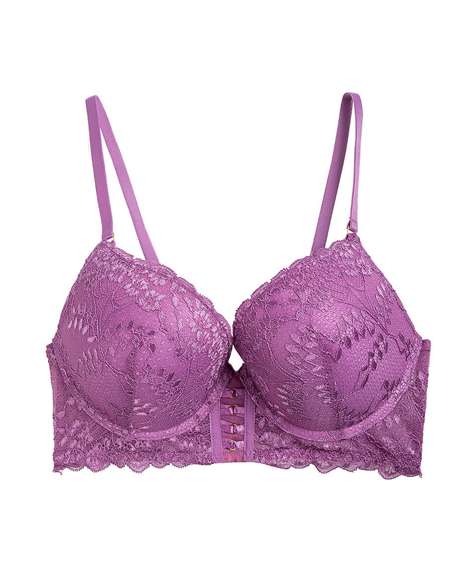 Sost&eacute;n mujer encaje front long lace