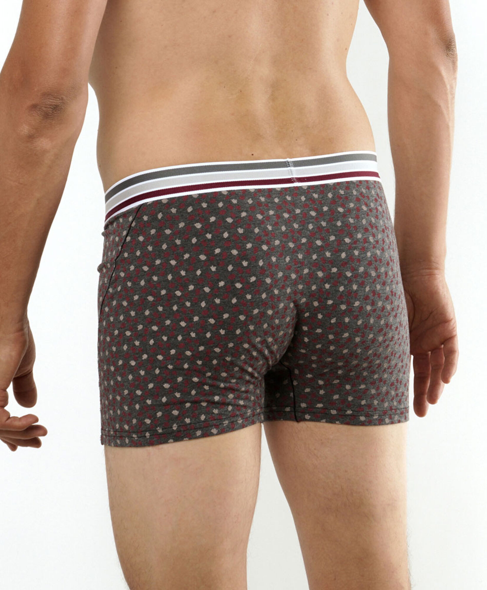 Pack 2 boxer hombre líneas y print Pack 2 boxer hombre líneas y print