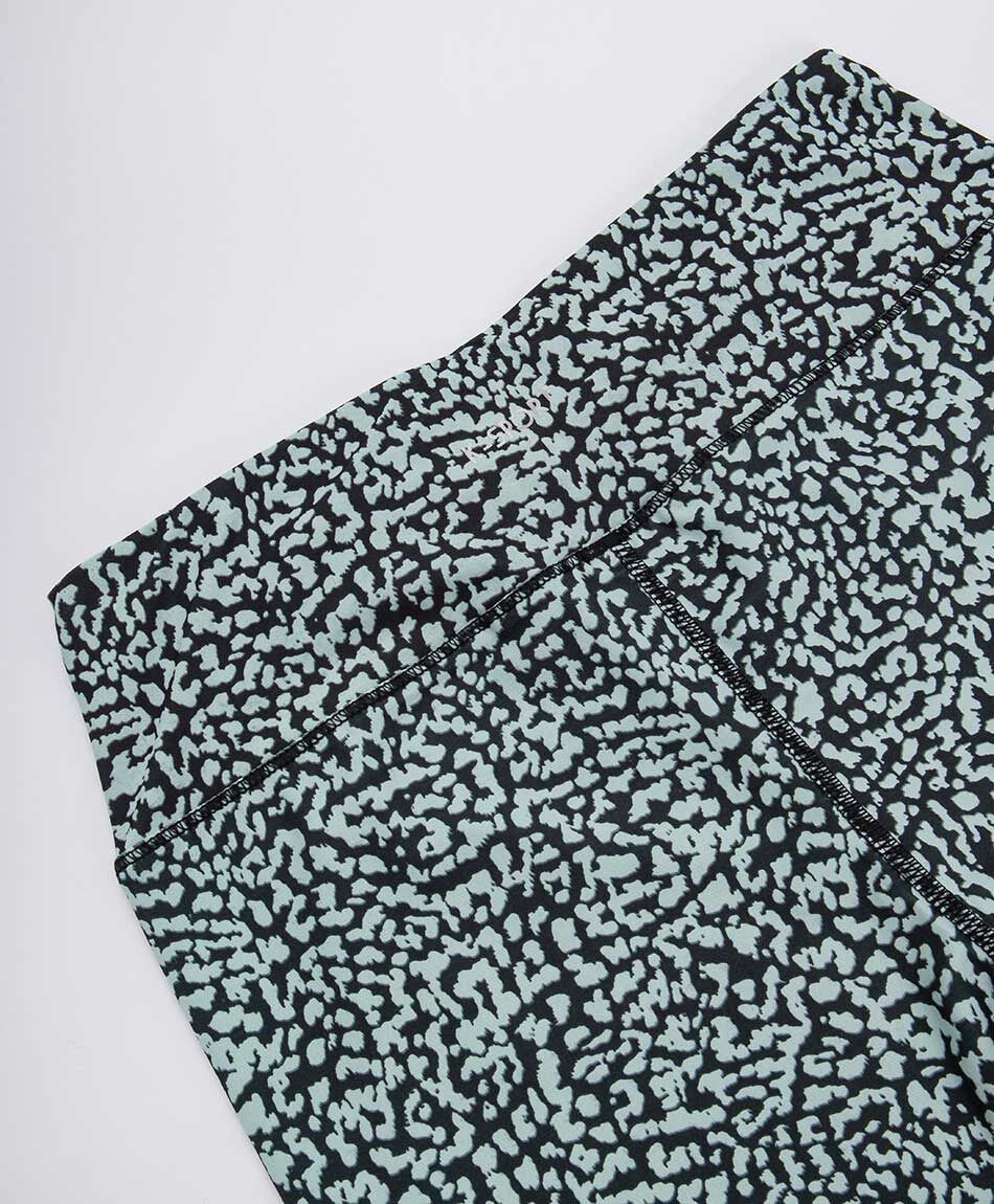 Calza deportiva mujer animal print green