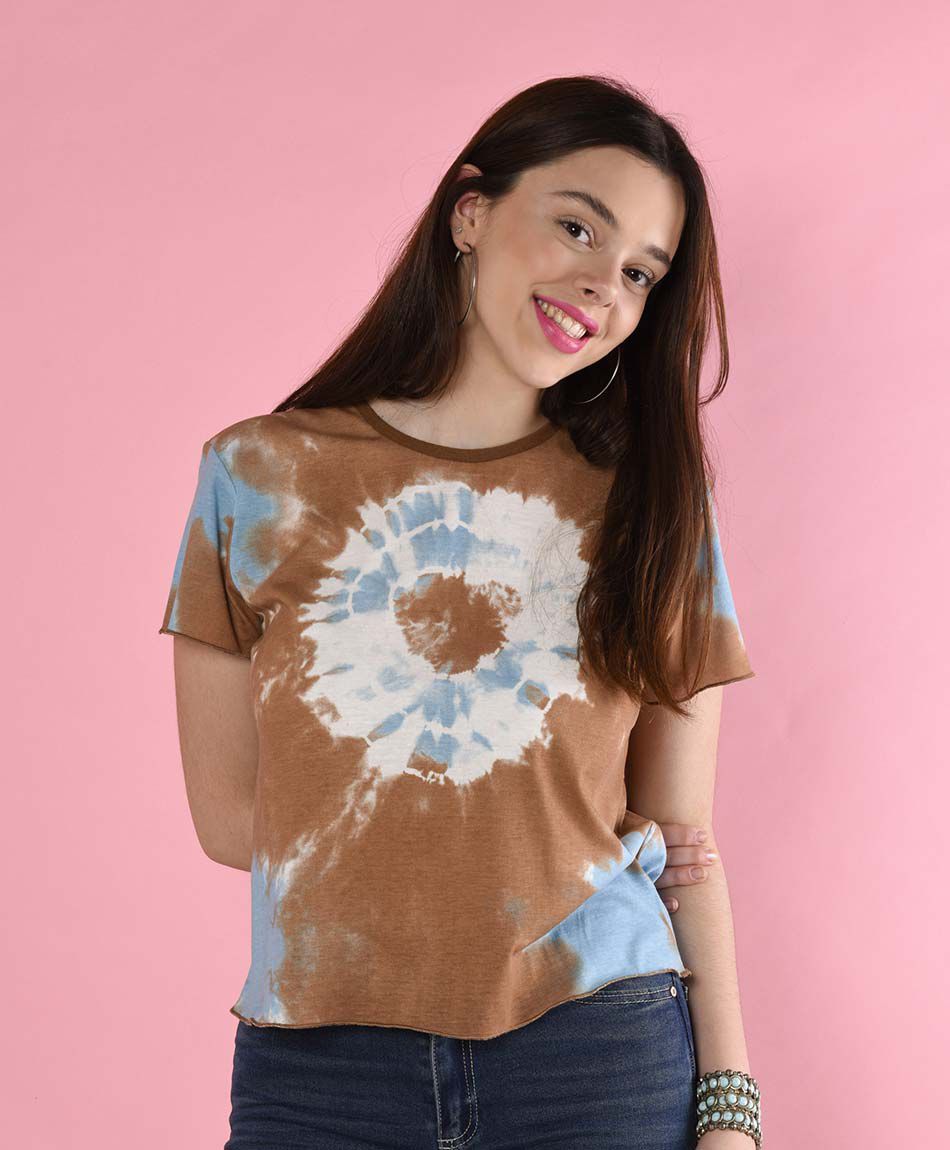 Polera tie dye degrade