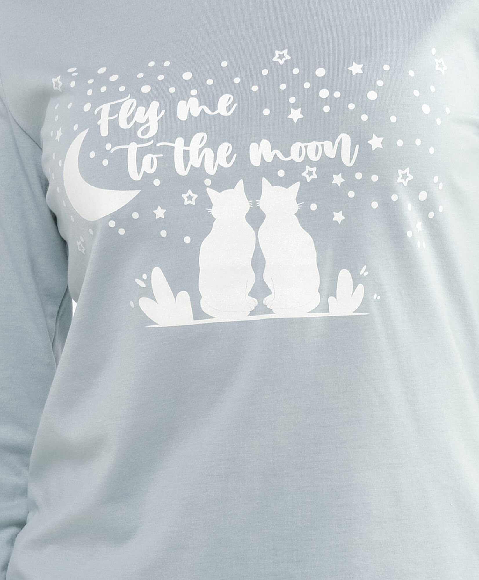 Pijama mujer gatitos luna Pijama mujer gatitos luna