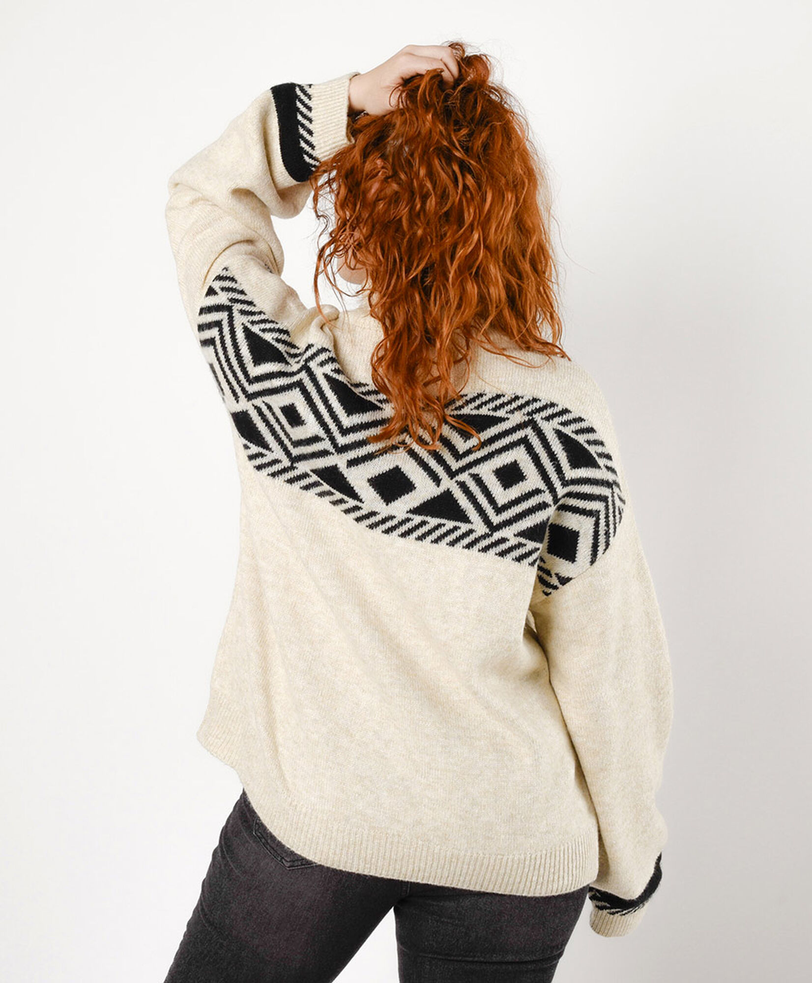 Sweater mujer nordic cuello alto Sweater mujer nordic cuello alto