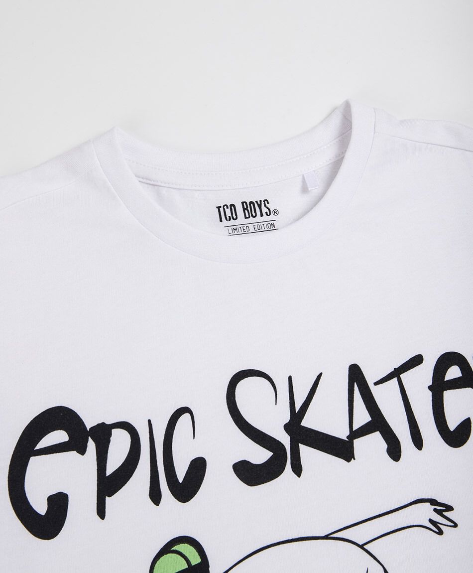 Polera ni&ntilde;o epic skater