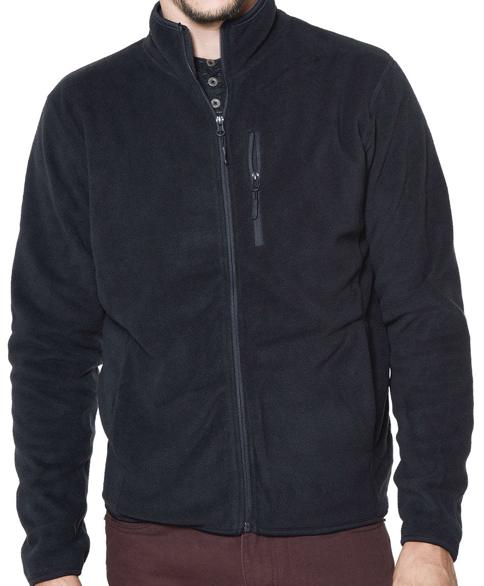 Poleron hombre polar cierre