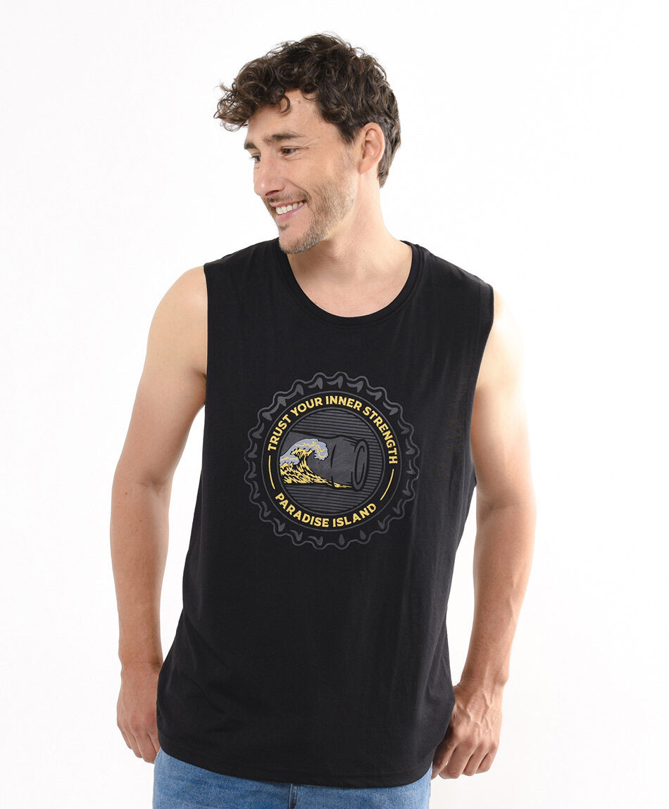 Polera hombre surf paradise island