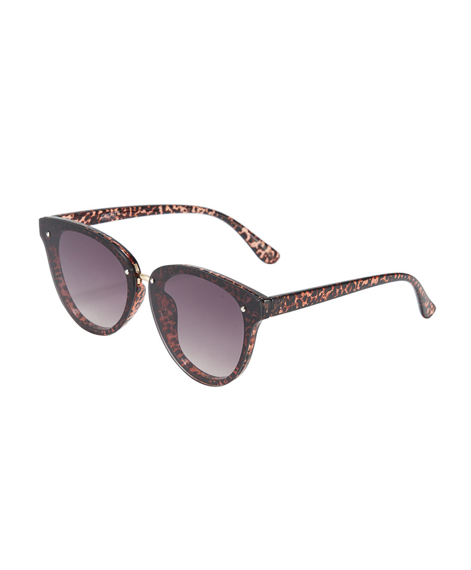 Lentes mujer animal print brillos