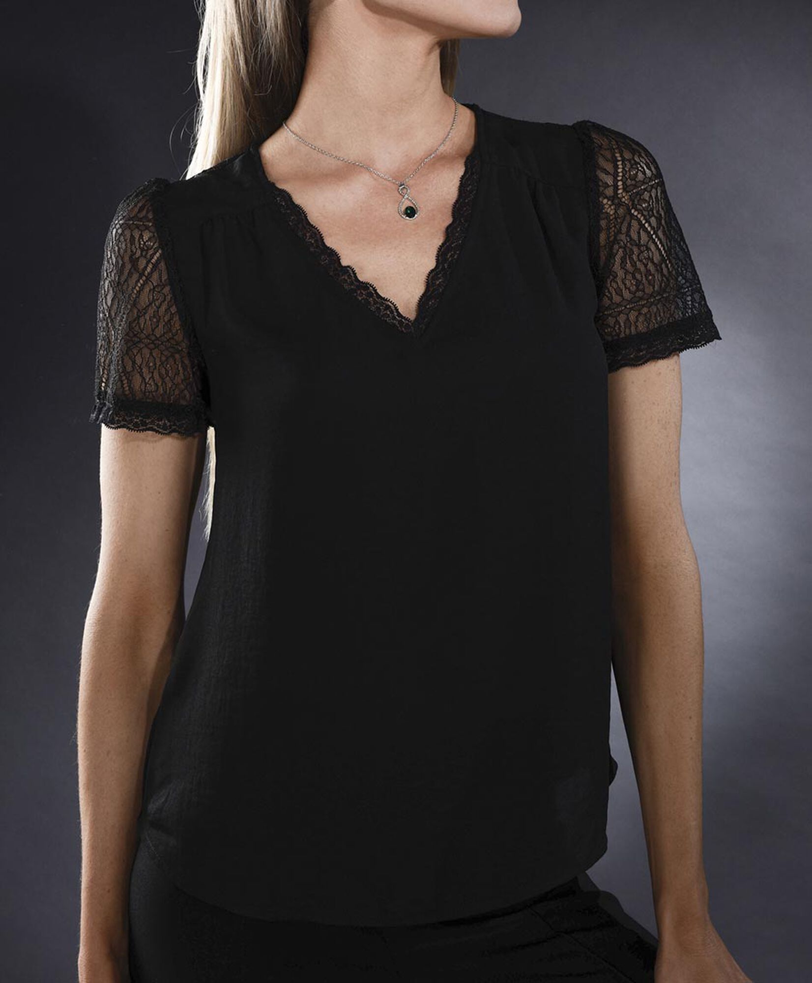 Blusa manga corta Blusa manga corta