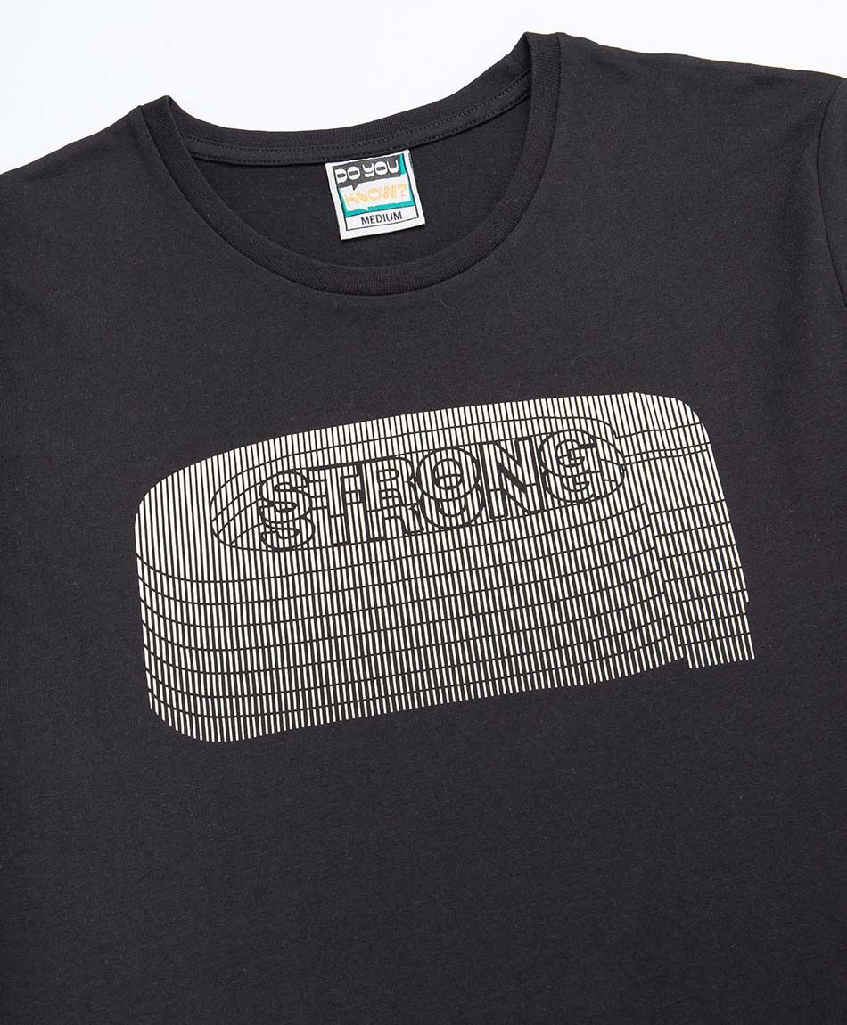 Polera hombre estampado strong