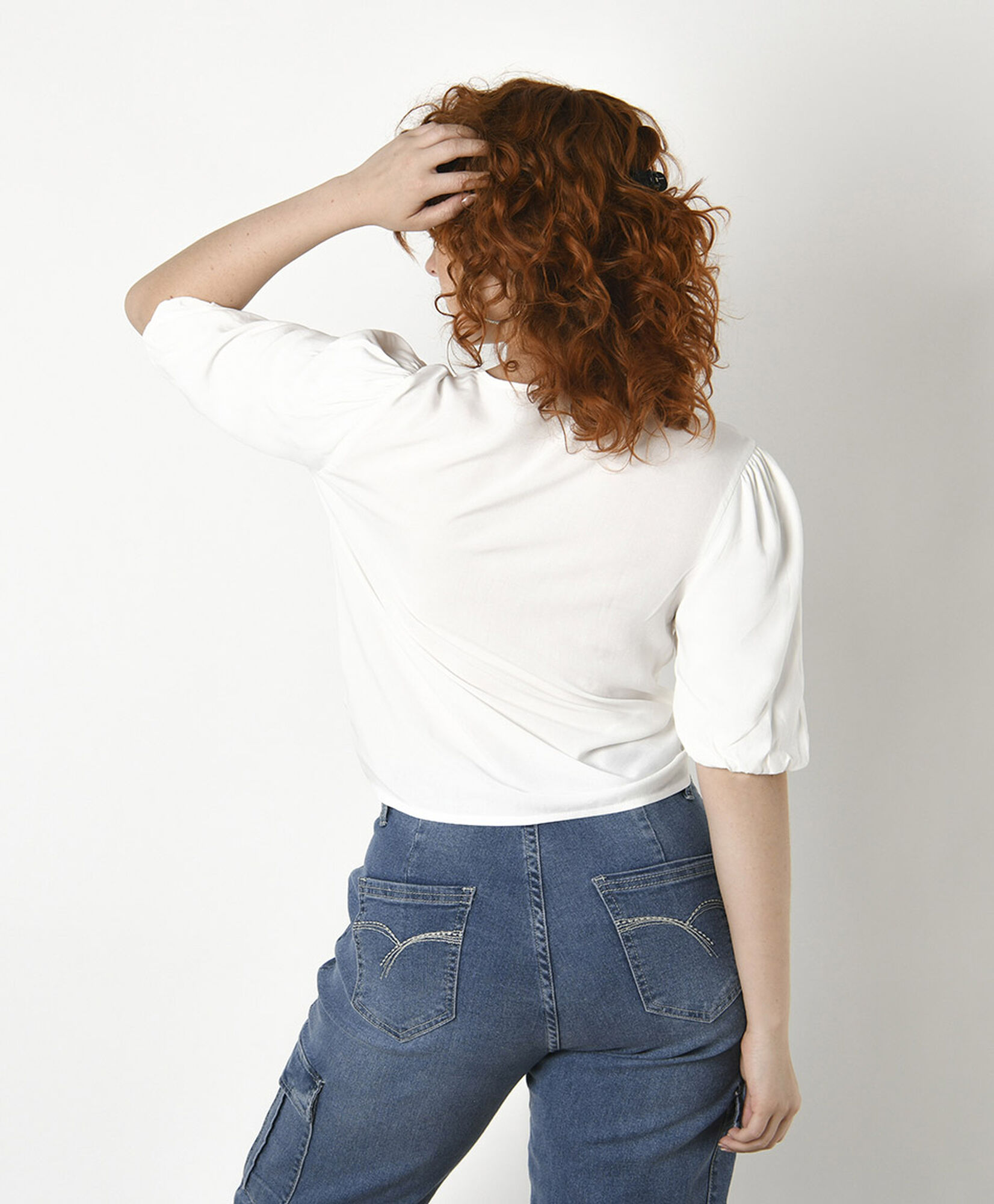 Blusa mujer tirador crop Blusa mujer tirador crop