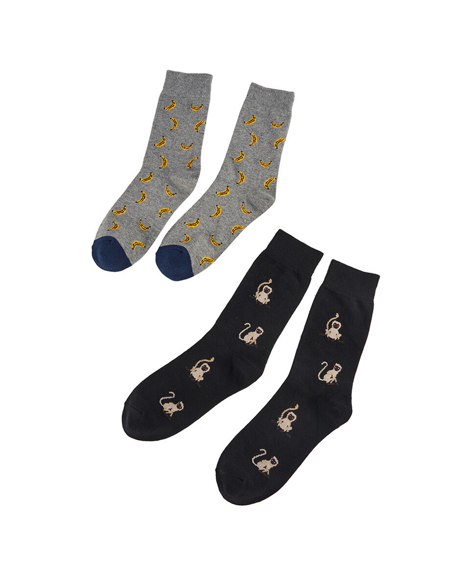 Pack 2 calcetines hombre