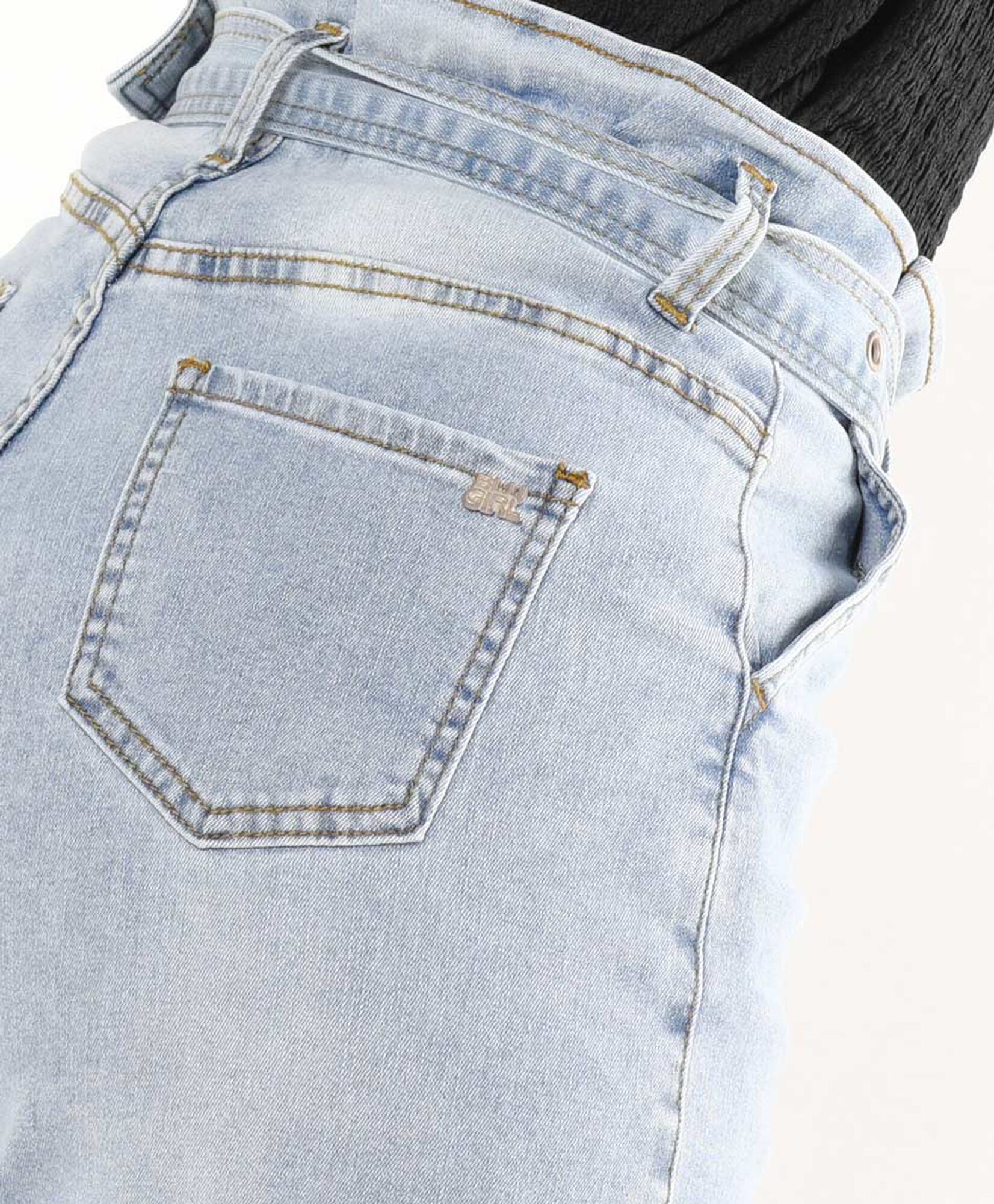 Jeans mujer cinturón wide Jeans mujer cinturón wide