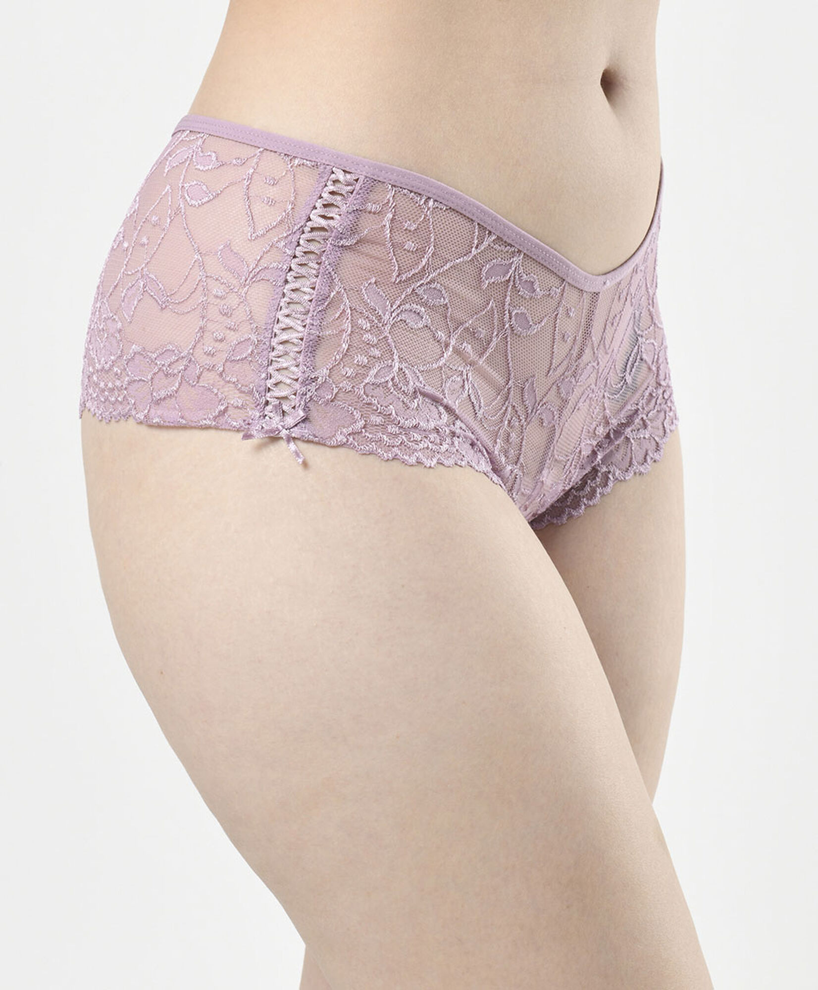 Pantaleta mujer encaje transparente lazo Pantaleta mujer encaje transparente lazo